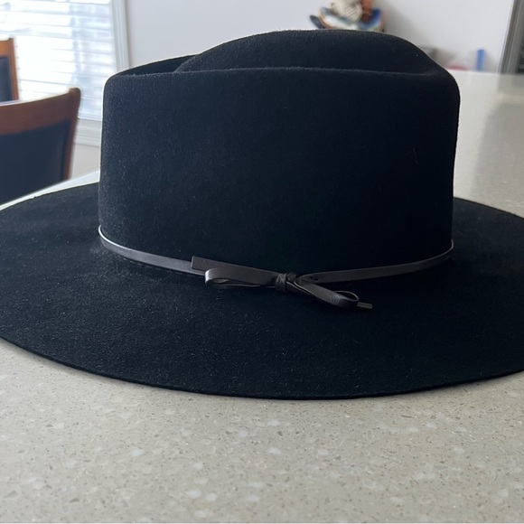 Peruvian Connection Gaucho Hat Wool | Wide Brim Black | One Size NWT - Picture 2 of 15